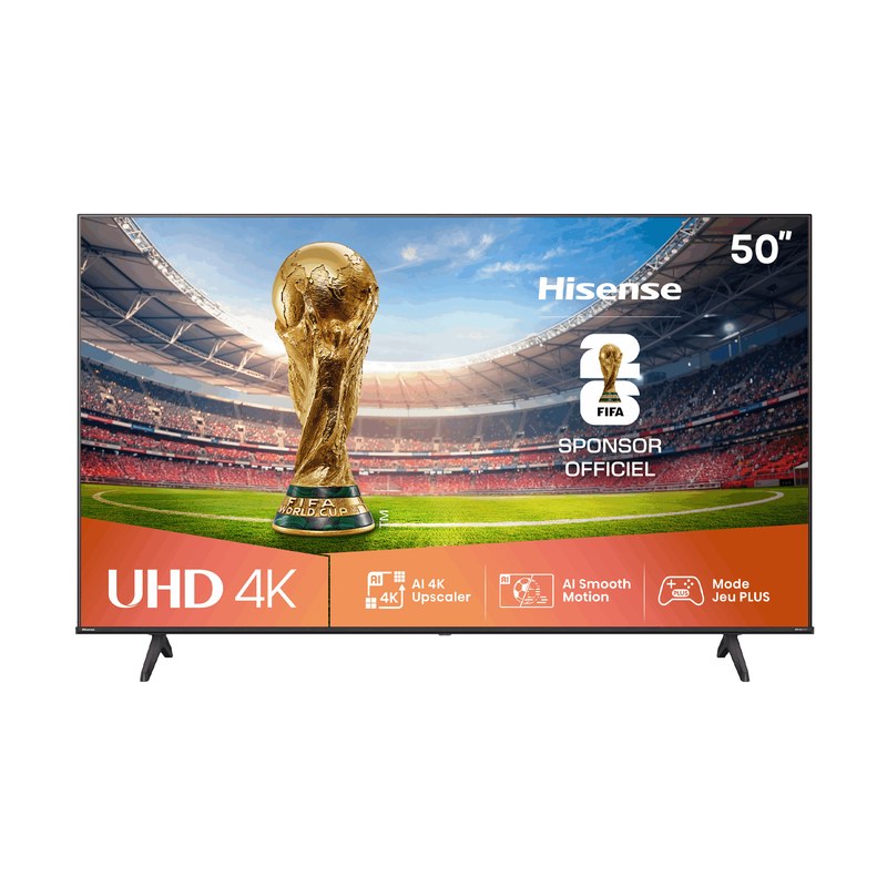 Téléviseur Hisense 50 pouces UHD Smart
